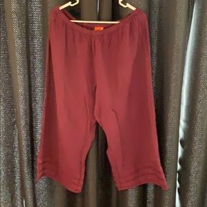 OH MY GAUZE! Wide leg cotton pants